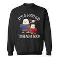 It's A Good Day To Read A Book Eagle Librarian Bookworm Sweatshirt