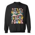 It’s a Good Day To Read a Book Floral Women Girls Book Day Sweatshirt