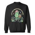 It's Too Nonfiction Outside Frog Reading Book Lover Sweatshirt