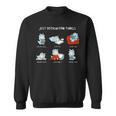 Just Bookworm Things Nerd Book Reading Books Lama Alpaca Sweatshirt Just Bookworm Things Nerd Book Reading Books Lama Alpaca Sweatshirt