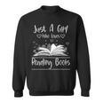 Just A Girl Who Loves Books Book Lovers Sweatshirt Just A Girl Who Loves Books Book Lovers Sweatshirt