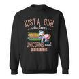 Just A Girl Who Loves Unicorns And Books Women Reading Sweatshirt Just A Girl Who Loves Unicorns And Books Women Reading Sweatshirt
