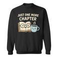 Just One More Chapter Book Lover Reading Coffee Kawaii Sweatshirt Just One More Chapter Book Lover Reading Coffee Kawaii Sweatshirt