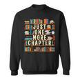 Just One More Chapter Book Reading Lover Bookworm T-Shirt Sweatshirt