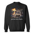 Just One More Chapter Bookish Raccoon Reading Book Reader Sweatshirt Just One More Chapter Bookish Raccoon Reading Book Reader Sweatshirt