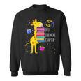Just One More Chapter Cute Giraffe Book Reading Nerd Sweatshirt Just One More Chapter Cute Giraffe Book Reading Nerd Sweatshirt