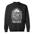 Just One More Chapter Gothic Skeleton Reading Occult Book Sweatshirt