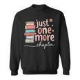 Just One More Chapter Pastel Book Lover Cute Adorable Sweatshirt Just One More Chapter Pastel Book Lover Cute Adorable Sweatshirt