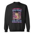 I Just Want To Read Books And Pet My Bearded Dragon Reptile Sweatshirt I Just Want To Read Books And Pet My Bearded Dragon Reptile Sweatshirt