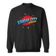 Kansas City Missouri MO Pop Art Comic Book Inspired Sweatshirt