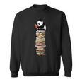 Kawaii Reading Books And Tea Panda Sweatshirt
