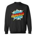 Kids Boys Cameron Comic Book Superhero Name Sweatshirt Kids Boys Cameron Comic Book Superhero Name Sweatshirt