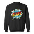 Kids Boys Elias Comic Book Superhero Name Sweatshirt Kids Boys Elias Comic Book Superhero Name Sweatshirt