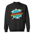 Kids Boys Emmanuel Comic Book Superhero Name Sweatshirt