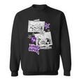 Kids DOAWK Purple Loded Diper Collage Book Series Sweatshirt