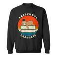 Kids Preschool Graduate Sloth Graduation Cap Sleeping On Books Sweatshirt Kids Preschool Graduate Sloth Graduation Cap Sleeping On Books Sweatshirt