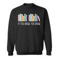 If You Know You Know 6 7 Six Seven Meme Teacher Book Lover Sweatshirt