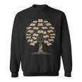 Knowledge Growth Tree Bibliophile Book Lover Library Art Sweatshirt