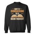 Librarian Book Reader Booktrovert Reading Sweatshirt