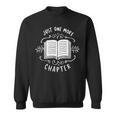 Librarian Just One More Chapter Bookish Cute Book Reading Sweatshirt Librarian Just One More Chapter Bookish Cute Book Reading Sweatshirt