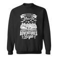 Library Where The Adventures Begin Librarian Book Readers Sweatshirt
