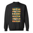 Library Book Lover Reading Reader Bookshelf Plants Sweatshirt