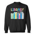 Library Lady Librarian Book Lover Sweatshirt
