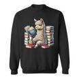 Llama Reading Book Reader Bookworm Alpaca Lover Sweatshirt Llama Reading Book Reader Bookworm Alpaca Lover Sweatshirt
