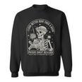 I Look Better Bent Over A Book Shirts Reader Skeleton Mom Sweatshirt