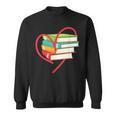 I Love Reading Heart Love Books TShirt Library Bookworm Sweatshirt
