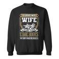I Love My Wife More Than Comic Books Graphic Sweatshirt