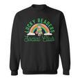 Lucky Readers Social Club Leprechaun St Patricks Book Lover Sweatshirt