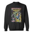 Marvel Comics Spider-Man And Hulk Retro Comic Book Cover Sweatshirt