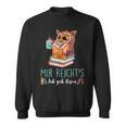 Mir Reicht's Ich Geh Resen Books Reading Fan Bookworm Owls Sweatshirt Mir Reicht's Ich Geh Resen Books Reading Fan Bookworm Owls Sweatshirt