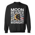 Moon Reader Book Mom Reading Beyond Midnight Sweatshirt