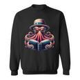 Octopus Reading Book Kraken Bookworm Sweatshirt Octopus Reading Book Kraken Bookworm Sweatshirt