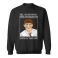 The Office Book Face Jim Sweatshirt