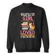 Once Upon a Time Girl Who Really Loved Books & Cat Reading Sweatshirt Once Upon a Time Girl Who Really Loved Books & Cat Reading Sweatshirt