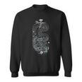 Ouroboros Snake Eating Tail Alternative BookShirt Sweatshirt