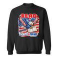 Patriotic Eagle Reading Book Read Blue Since 1776 Sweatshirt Patriotic Eagle Reading Book Read Blue Since 1776 Sweatshirt