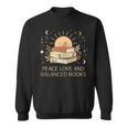 Peace Love And Balanced Books Tax Auditor Accountant Sweatshirt Peace Love And Balanced Books Tax Auditor Accountant Sweatshirt