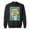 Please CHEW Quieter Comic Book Pop Art Misophonia Sweatshirt Please CHEW Quieter Comic Book Pop Art Misophonia Sweatshirt