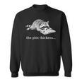 The Plot Thickens Raccoon Book Lover Sweatshirt