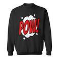 POW Comic Art Book Superhero Bubble Cartoon T-Shirt Sweatshirt