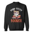 Purr-Fectly Bookish Cats And Books Sweatshirt Purr-Fectly Bookish Cats And Books Sweatshirt