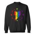 Rainbow Book With Stars And Moon Phases Gay Pride LGBT Sweatshirt Rainbow Book With Stars And Moon Phases Gay Pride LGBT Sweatshirt