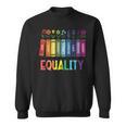 Rainbow Gay Books Flowers Equality LGBTQ Pride Women Men Sweatshirt Rainbow Gay Books Flowers Equality LGBTQ Pride Women Men Sweatshirt