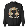Rainbow Groovy Book Lover Outfit Hippie Peace Love Reading Sweatshirt Rainbow Groovy Book Lover Outfit Hippie Peace Love Reading Sweatshirt