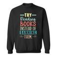 Read Banned Books Bookworm Book Lover Bibliophile Sweatshirt
