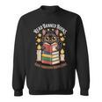 Read Banned Books Gain Forbidden Knowledge Cute Cat Reader Sweatshirt